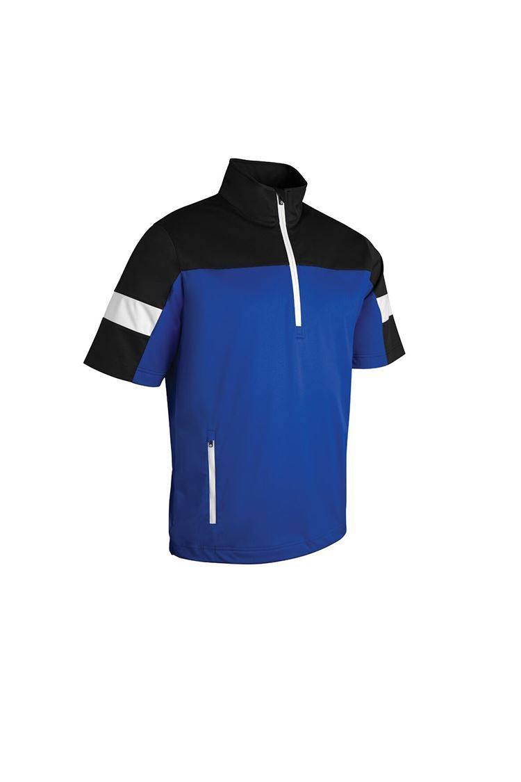 Sunderland Cortina Half Zip Windshirt Electric Blue/Black/White