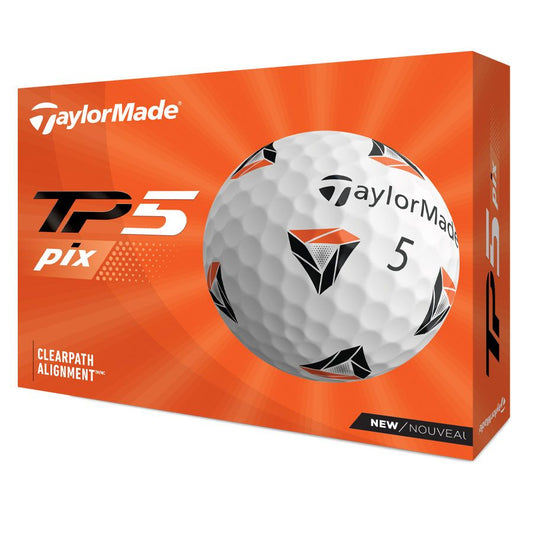 Taylormade TP5 Pix Golf Balls 12Pk