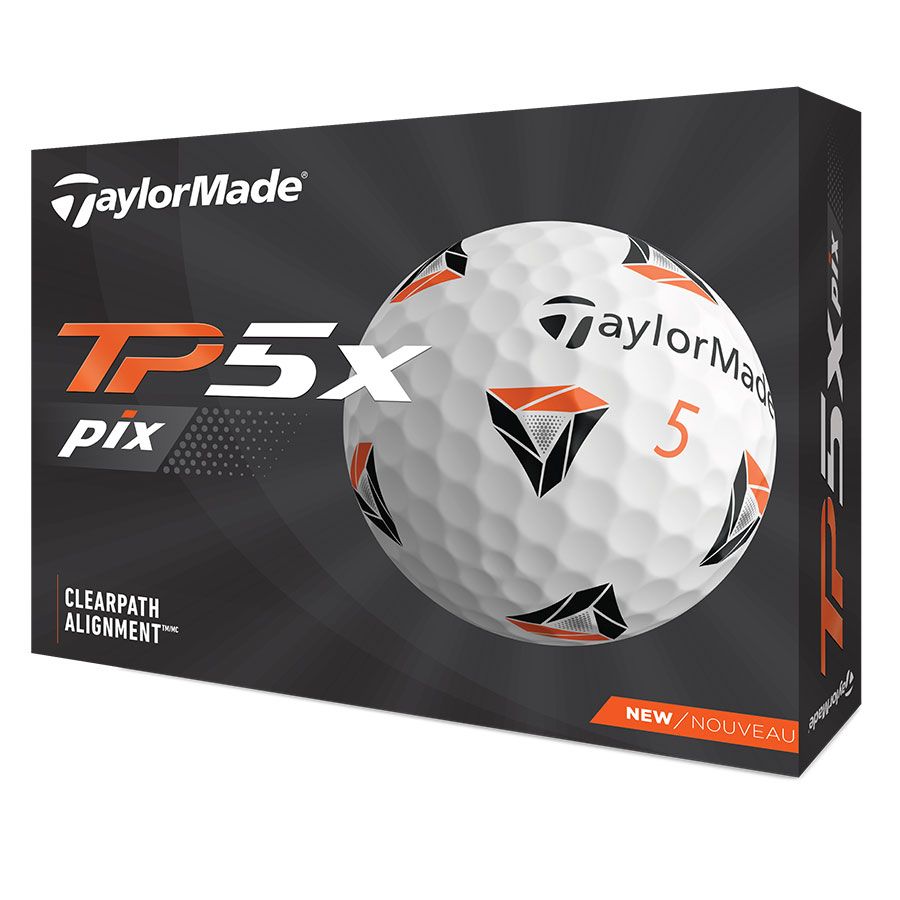Taylormade TP5X Pix Golf Balls 12Pk