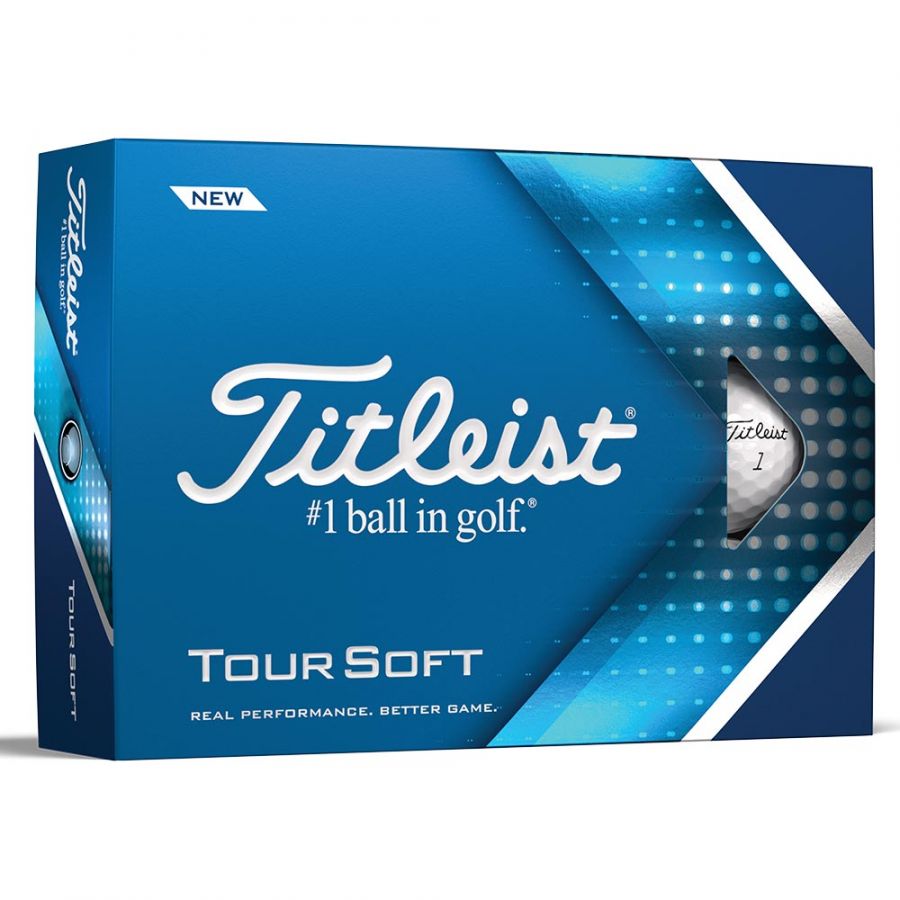 Titleist Tour Soft 2022 Golf Balls White