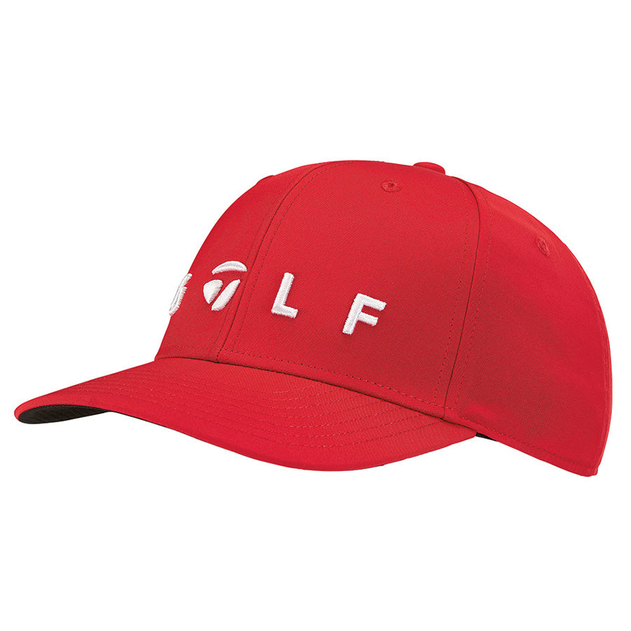 Taylormade Lifestyle Adjustable Logo Golf Cap Red
