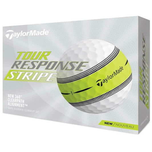 Taylormade Tour Response Stripe Golf Balls 12Pk