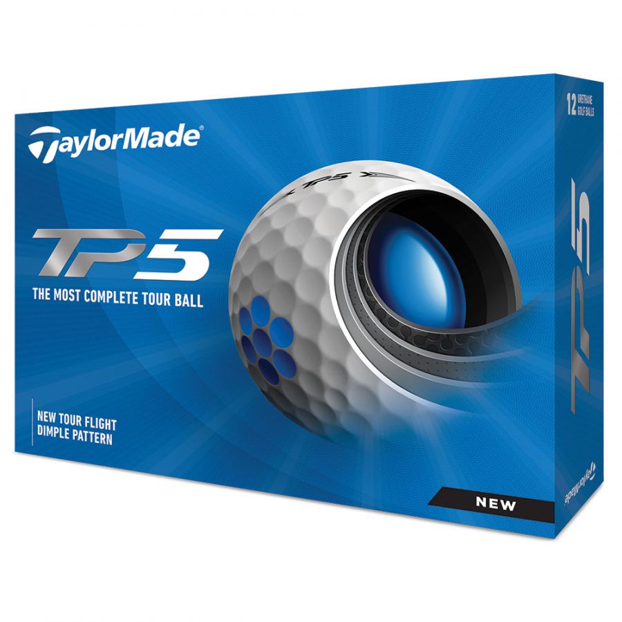 Taylormade TP5 White Golf Balls 12Pk